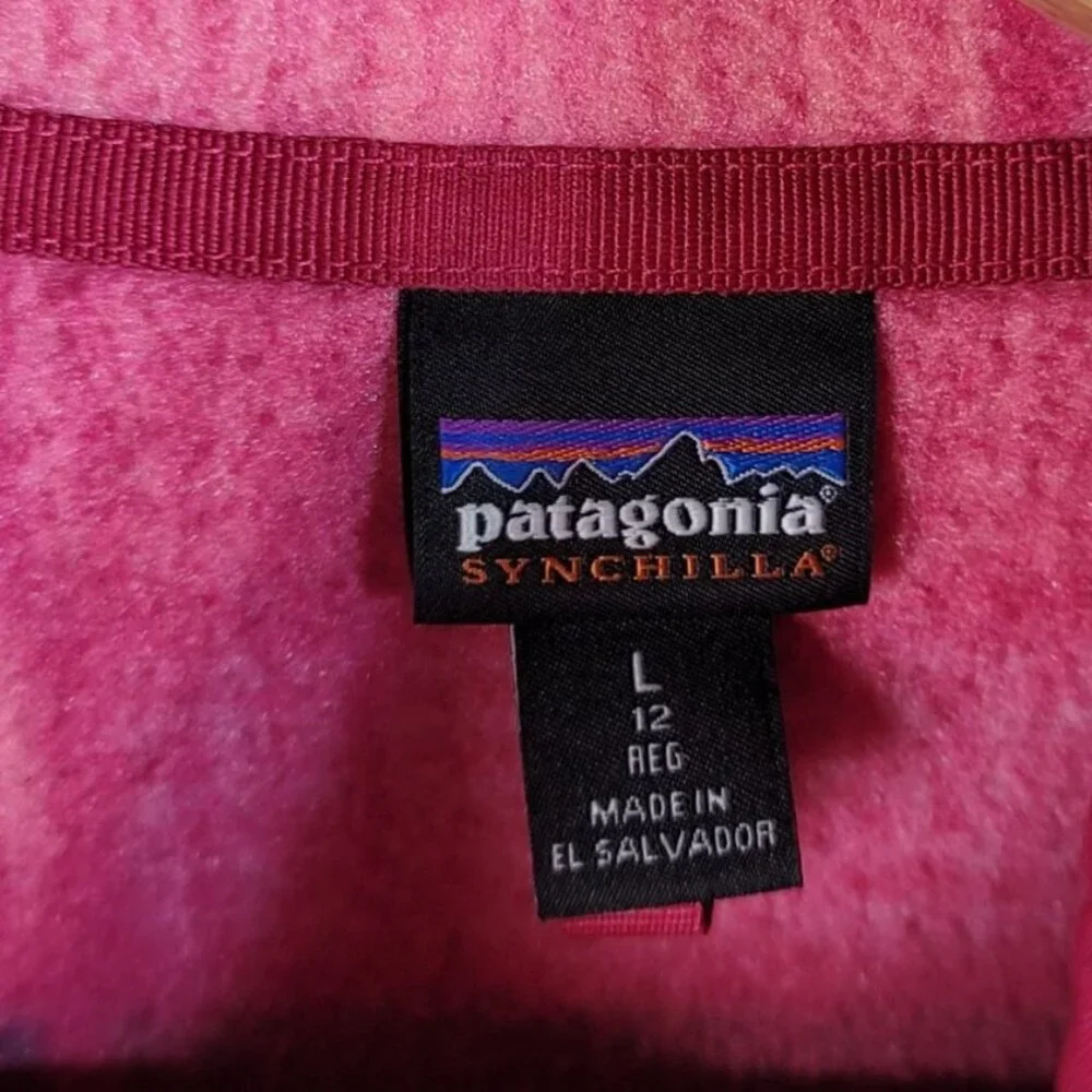 Patagonia synchilla pink